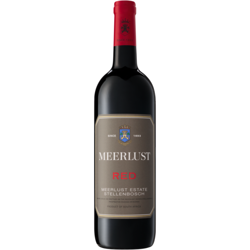 Meerlust Red Wine Bottle 750ml