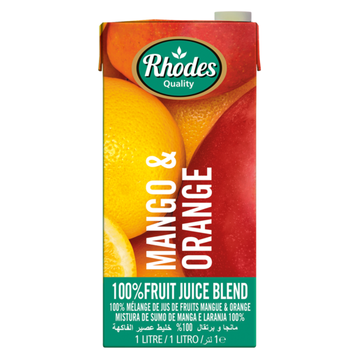 Rhodes Quality 100% Mango Orange Juice 1L