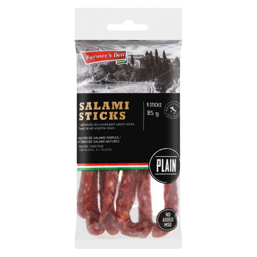 Farmer's Deli Plain Salami Sticks 85g