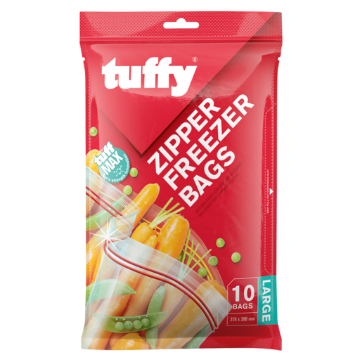 Tuffy Large Freezer Bags 10 Pack