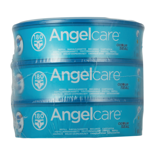 Angelcare Odour Seal Nappy Bin Refills 3 Pack