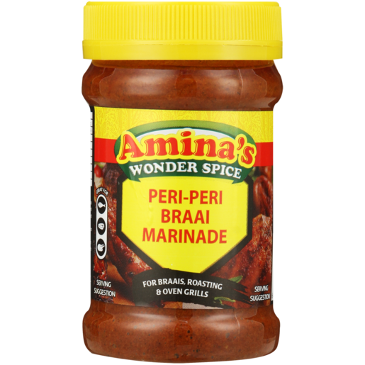 Amina's Wonder Spice Peri - Peri Braai Marinade 325g