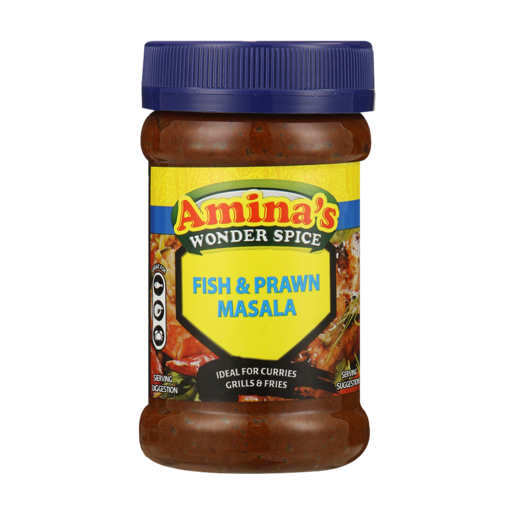 Amina's Wonder Spice Fish & Prawn Masala 325g