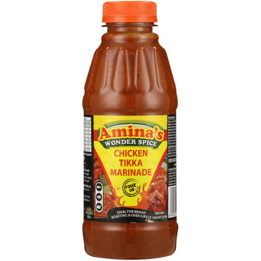 Amina's Wonder Spice Chicken Tikka Marinade Bottle 500ml