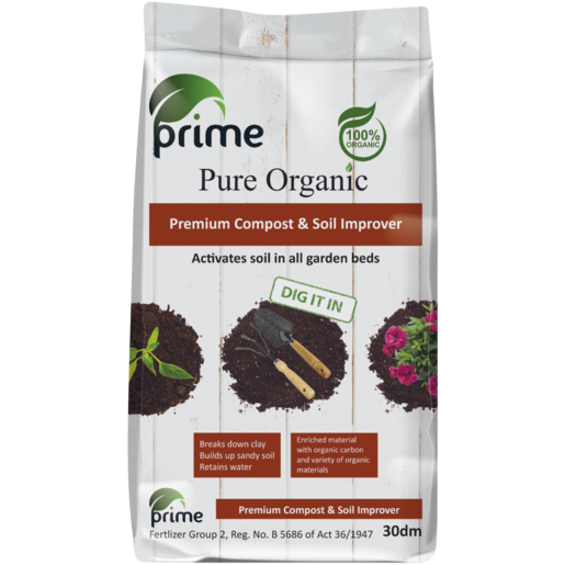 Prime Pure Organic Compost & Soil Improver