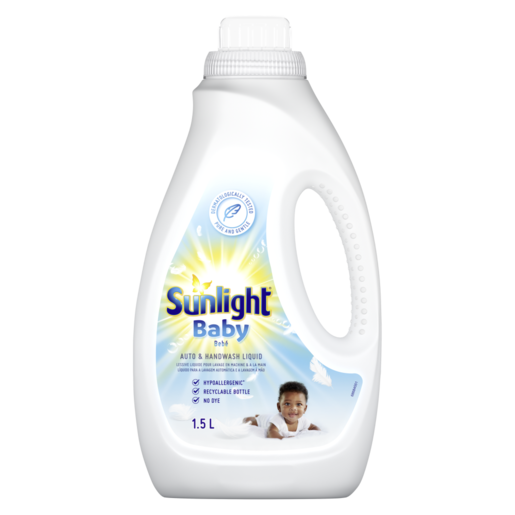 Sunlight Baby Auto & Handwash Detergent Liquid 1.5L
