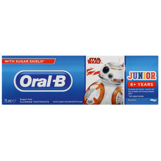 Oral-B Junior 6+ Years Toothpaste 75ml