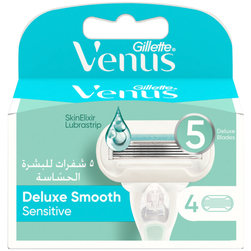 Gillette Venus Deluxe Smooth Sense Blades 4s Pack