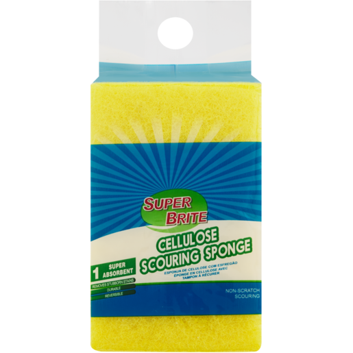 Super Brite Cellulose Scouring Sponge