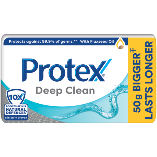 Protex Deep Clean Anti-Germ Bath Soap 200g