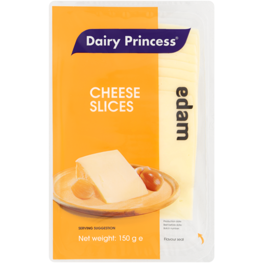 Dairy Princess Edam Cheese Slices 150g