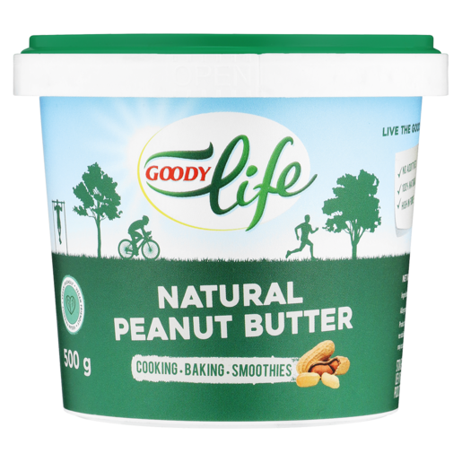 Goody Life Smoothies Natural Peanut Butter 500g