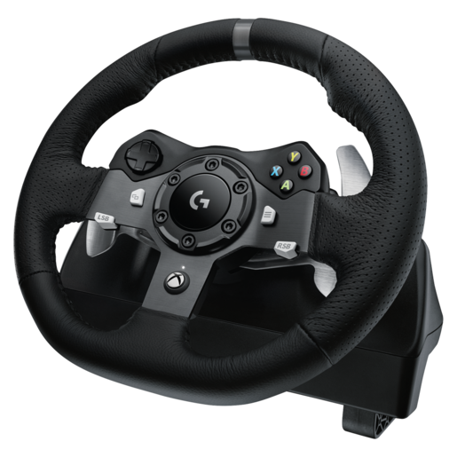 Logitech Xbox Driving Force Racing Wheel