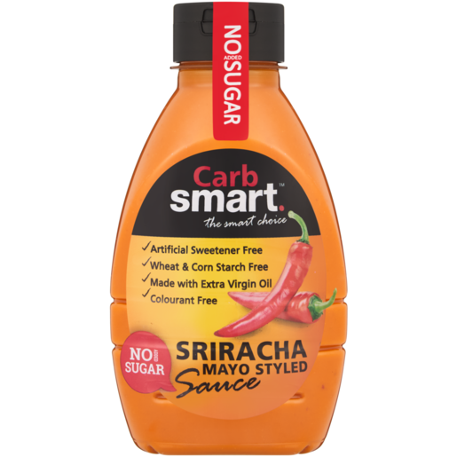 Carb Smart Sriracha Mayo Styled Sauce 380g 
