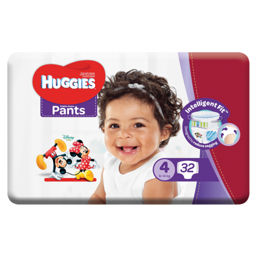 Huggies Size 4 Gold Pants 32 Pack