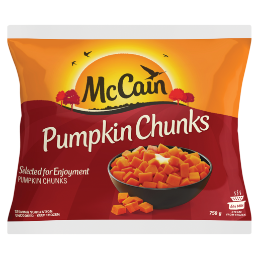 McCain Frozen Pumpkin Chunks 750g
