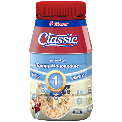 Clover Classic Mild Tangy Mayonnaise 750g