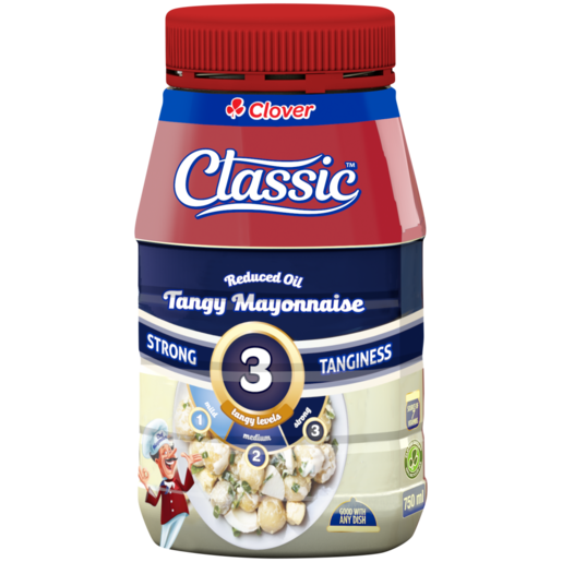 Clover Classic Strong Tangy Mayonnaise 750g