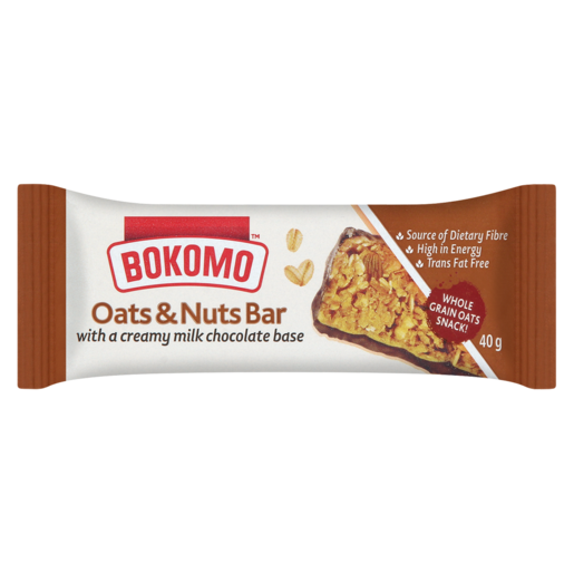 Bokomo Oats & Nuts Cereal Bar 40g