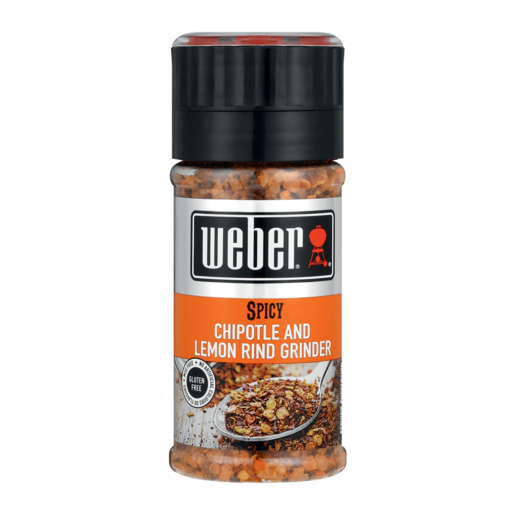 Weber Spicy Chipotle & Lemon Rind Spice Grinder 200ml