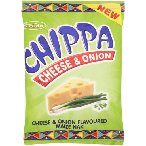Truda CHIPPA Cheese & Onion Flavoured Maize Nak 20g