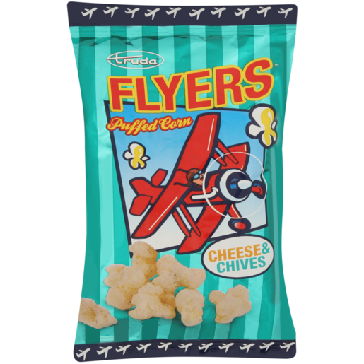 Flyers Cheese & Chives Puffed Corn 20g