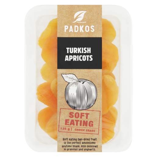 Padkos Turkish Apricots Pack 125g