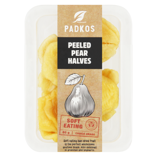 Padkos Peeled Pear Halves 80g