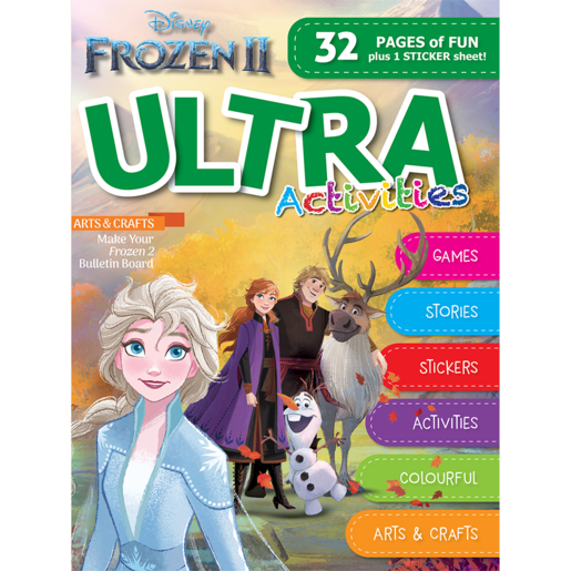Frozen 2 Ultra Activities 32 Page