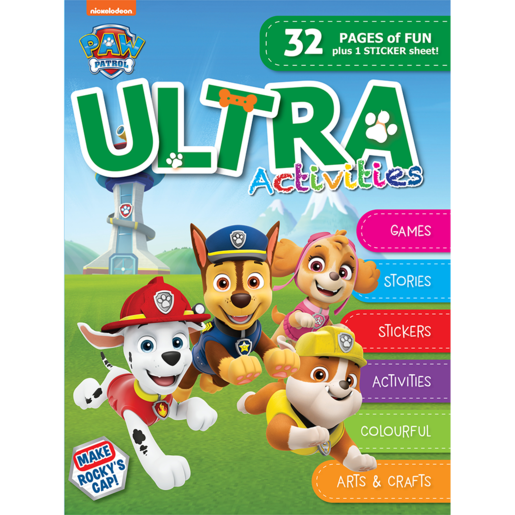 PAW Patrol Ultra Activities 32 Page
