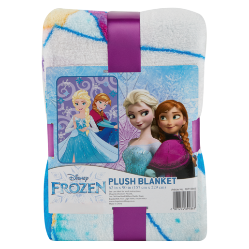 Essentials Disney Frozen Plush Blanket 157 x 229cm