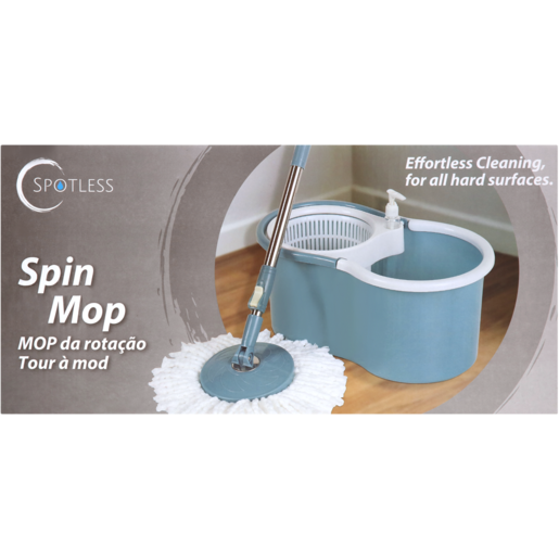 Spotless Spin Mop & Bucket