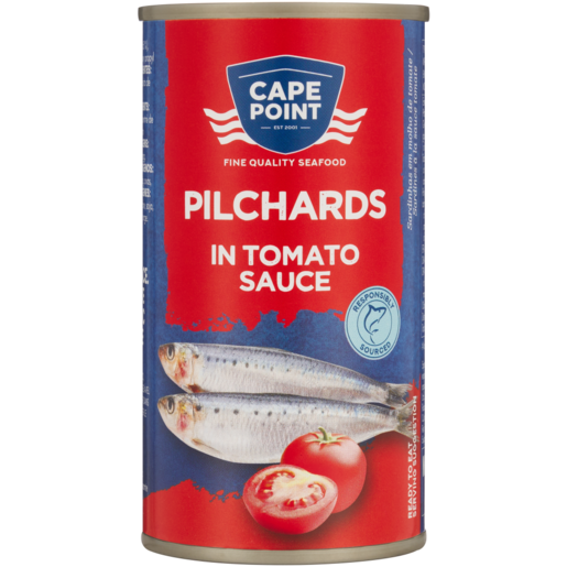 Cape Point Pilchards In Tomato Sauce 200g