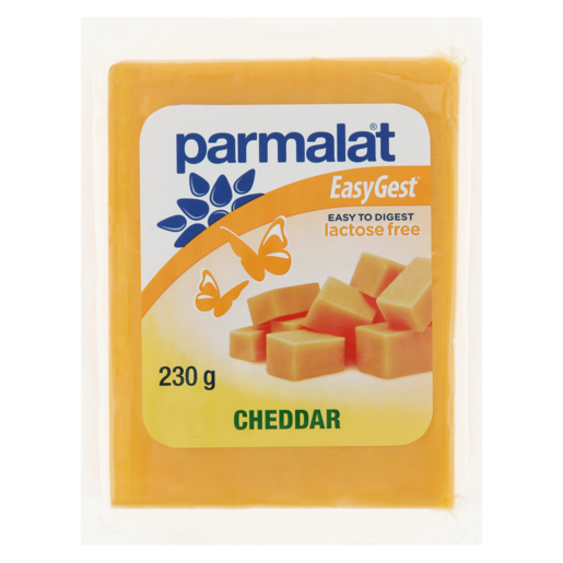Parmalat Easy Gest Lactose Free Cheddar Cheese Pack 230g