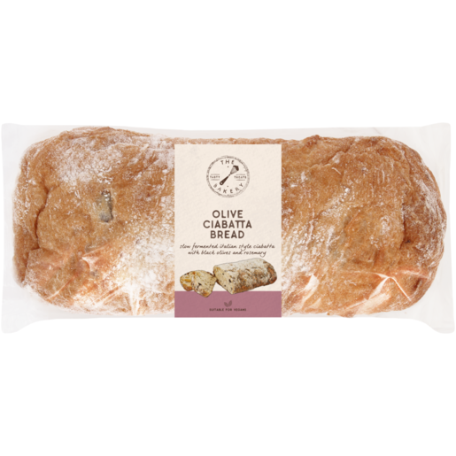 The Bakery Olive Ciabatta Bread 375g