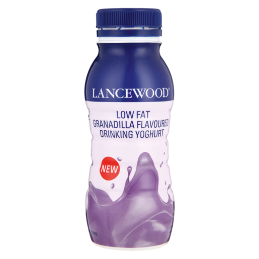 LANCEWOOD Granadilla Flavoured Drinking Yoghurt 225g