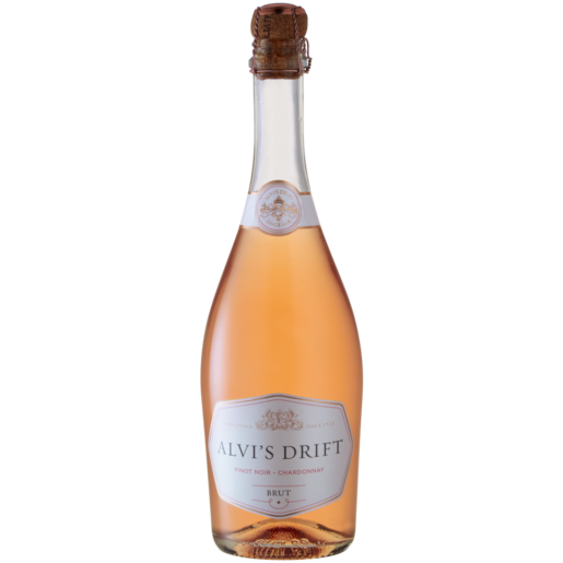 Alvi's Drift Pinot Noir Chardonnay Brut Rosé Wine Bottle 750ml