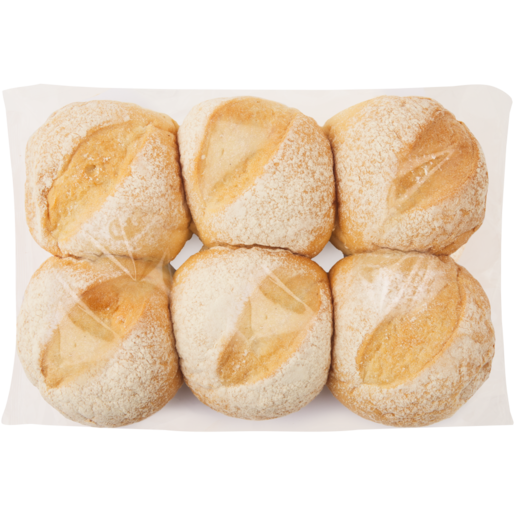 The Bakery Portuguese Rolls 6 Pack