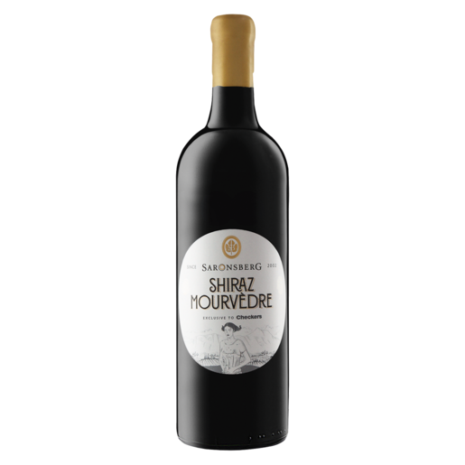 Saronsberg Shiraz Mourvèdre Red Wine Bottle 750ml