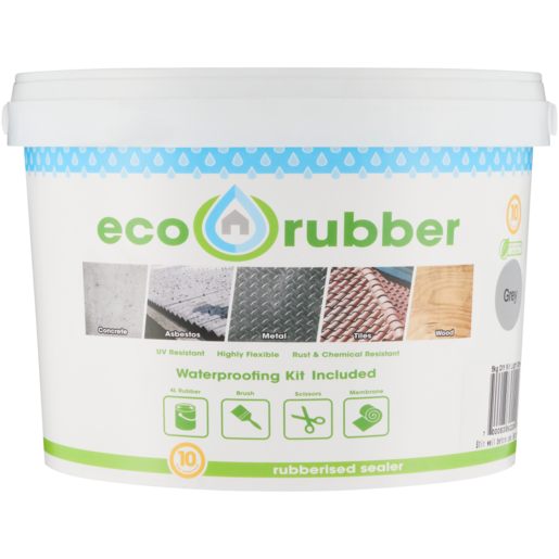 Eco Rubber Grey DIY Waterproofing Kit 5kg