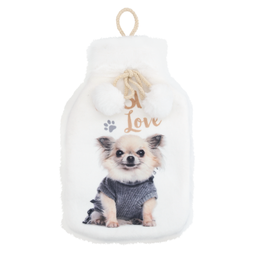 Cat Or Dog Hot Water Bottle 750ml (Assorted Item - Supplied At Random)