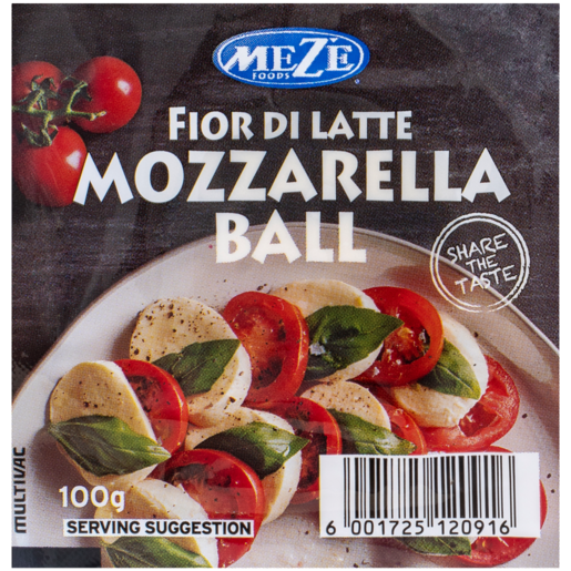 Mezé Fior Di Latte Mozzarella Cheese Ball 100g