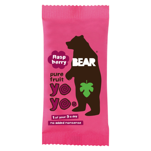 Bear Yoyo Raspberry Toddler Snack 20g