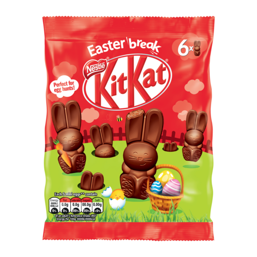 KitKat Chocolate Easter Bunny 6 Pack