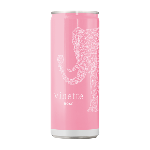Vinette Rosé Wine Can 250ml