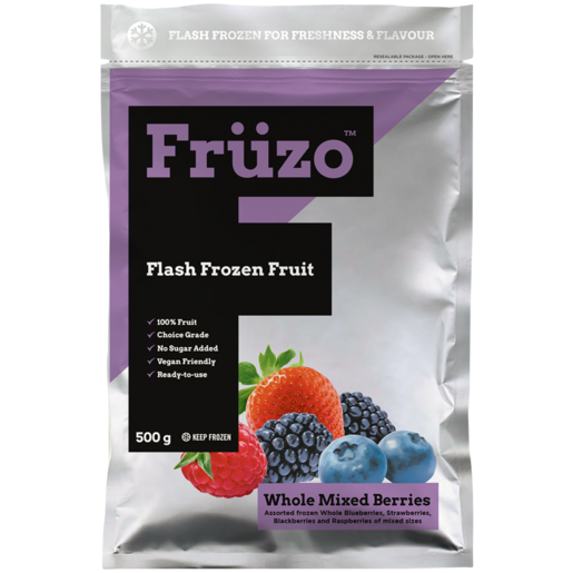 Früzo Frozen Whole Mixed Berries 500g