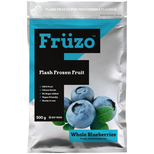 Früzo Frozen Whole Blueberries 500g
