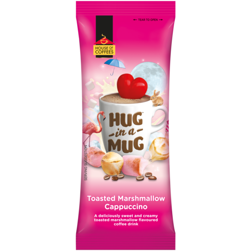 Hug In A Mug Toasted Marshmallow Flavoured Cappuccino Stick 24g