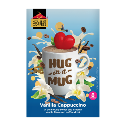 Hug In A Mug Vanilla Cappuccino 8 x 24g
