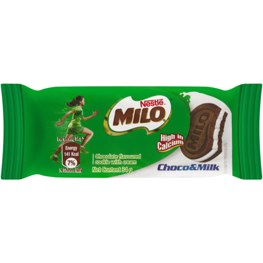 Milo Choco & Milk Cookies 34g